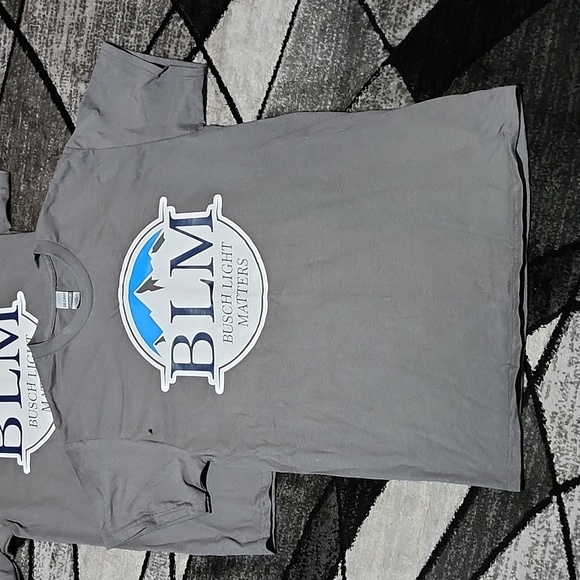 BLM BUSCH LIGHT MATTERS UNISEX GREY TEE-SHIRT BUNDLE - Picture 2 of 12